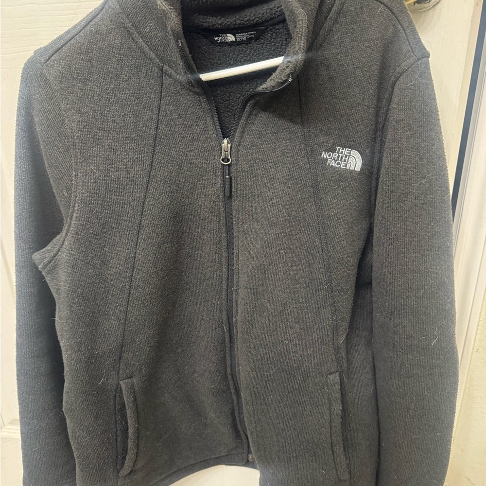 The North Face Charcoal Zip-Up Fleece